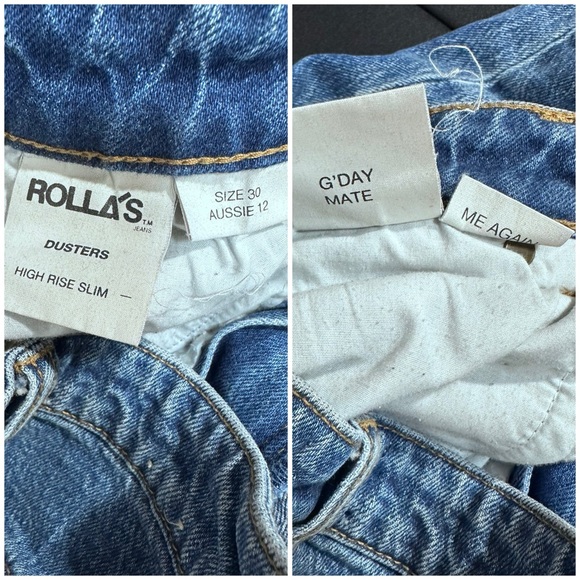Rollas Dusters High Rise Slim Jeans [300] - Picture 10 of 11